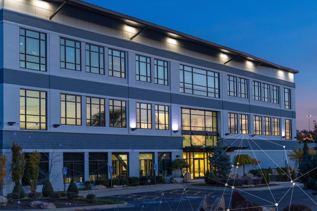 Grass on mountain hill during sundown. Beautiful summer landscape